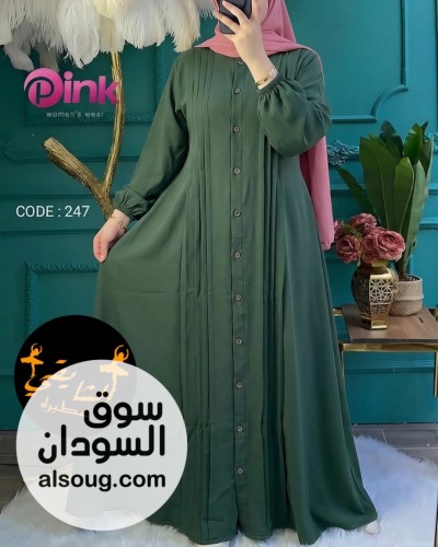 عباية كريب تركي  - صورة رقم 5