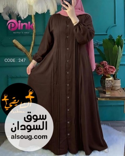 عباية كريب تركي  - صورة رقم 6