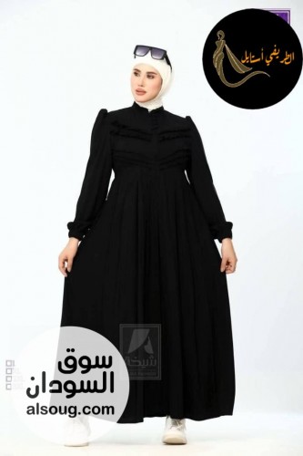  الخامه والفخامه عبايه كريب تركي   - صورة رقم 7