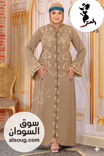   العبايات الخليجية الخامه حرير تيك توك فاخر  - Image # 7