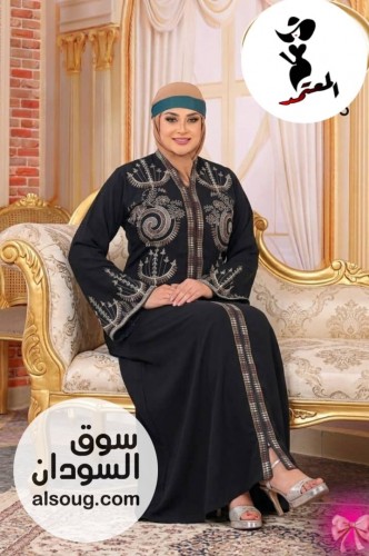   العبايات الخليجية الخامه حرير تيك توك فاخر  - Image # 11