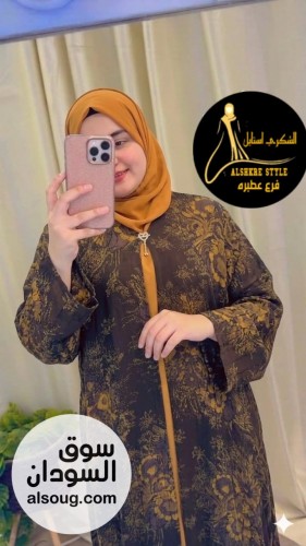 عبايات دبل فيس خامة سمحة وخفيفة  - Image # 2
