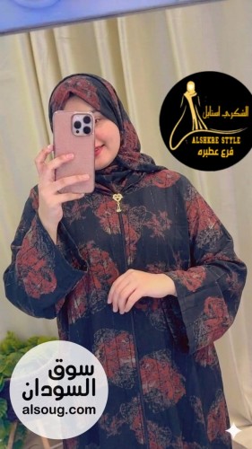 عبايات دبل فيس خامة سمحة وخفيفة  - Image # 5