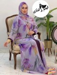 العبايه الترند شفون دبل فيس خامه العبايه شفون 