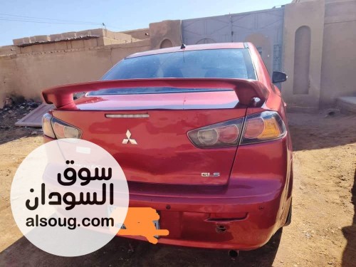  للبيع في امدرمان لانسر قرش موديل 2016 عنابي  - صورة رقم 2