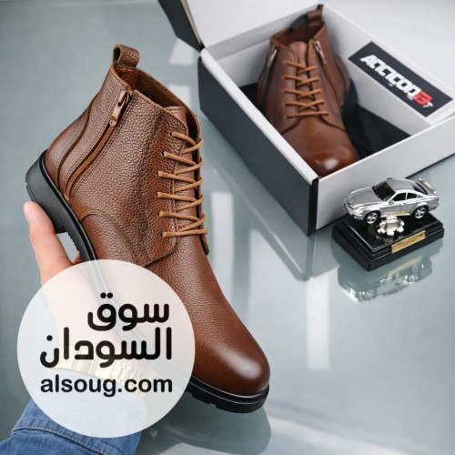 بوت ماركة هافان جلد طبيعي - صورة رقم 5