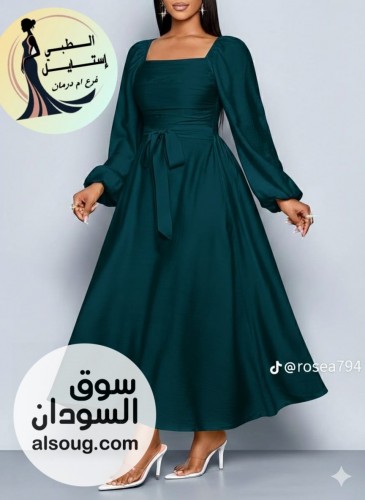 الجديد شديد فساتين كتان اسباني - صورة رقم 6