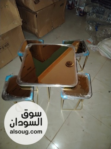 اتوفرت في امدرمان اطقم ترابيز استيل تركية  - صورة رقم 4