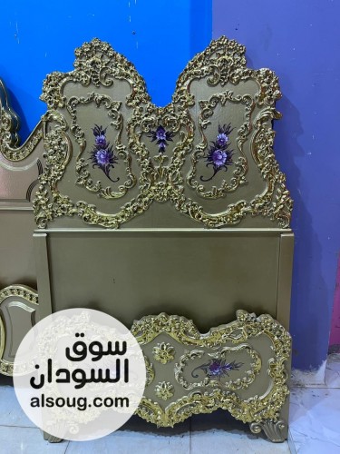 سراير دمياطي كامل اصلي منحوت  - صورة رقم 10