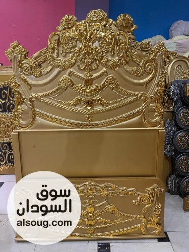 سراير دمياطي كامل اصلي منحوت  - صورة رقم 6