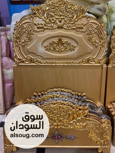 سراير دمياطي كامل اصلي منحوت  - صورة رقم 11