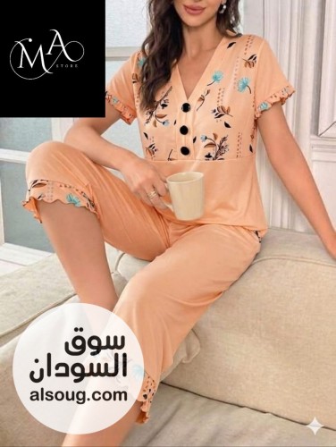 بيجامات روعة فخامة  - صورة رقم 4
