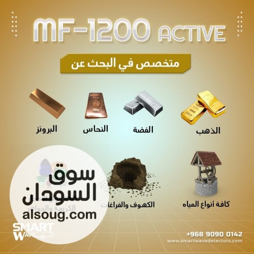 MF1200 ACTIVE &ndash; منظومة احترافية متكاملة لكشف الذهب والمعادن والمياه - صورة رقم 7