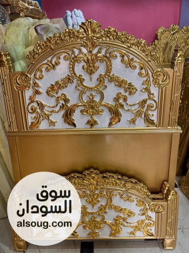 سراير دمياطي خشب زان احمر - صورة رقم 4