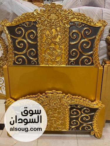 سراير دمياطي خشب زان احمر - صورة رقم 2