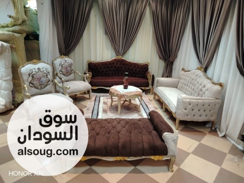 طقم جلوس دمياطي كنسول