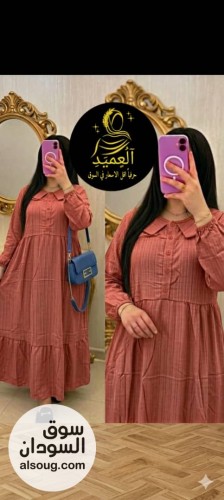 رجع  فستان فريسكا الملكي -اتوفر نسبة بسيطة لطلباتكم -بارد وناعم + - صورة رقم 12