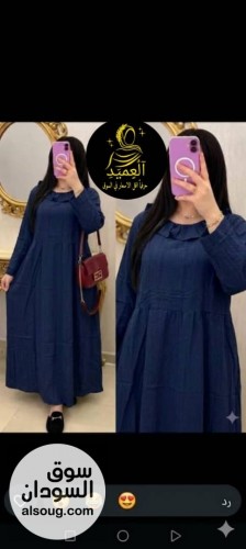 رجع  فستان فريسكا الملكي -اتوفر نسبة بسيطة لطلباتكم -بارد وناعم + - صورة رقم 13