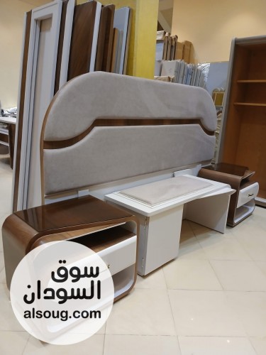 غرف نوم دبل خشب زان أحمر دمياطي مستورده - صورة رقم 2