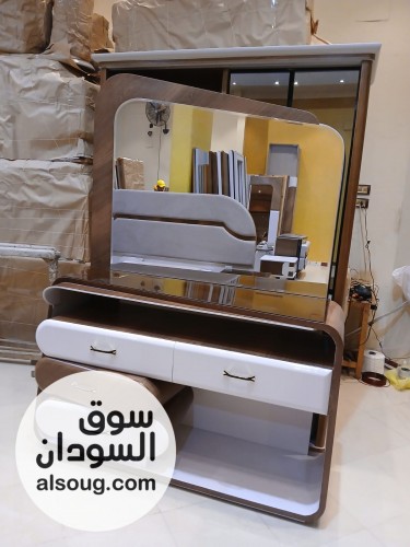 غرف نوم دبل خشب زان أحمر دمياطي مستورده - صورة رقم 3