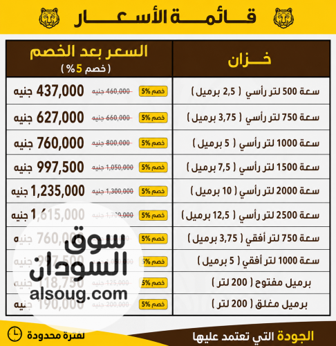 خزانات النمر الذهبي