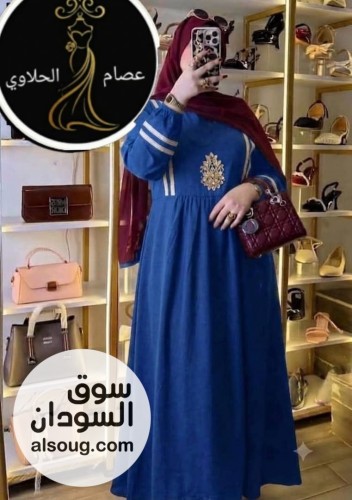 فستان كتان روعة خامة - صورة رقم 2