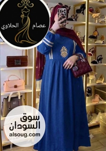 فستان كتان روعة خامة - صورة رقم 3
