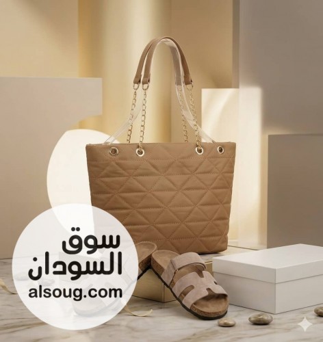  طقم شبشب معا شنطه  - صورة رقم 2