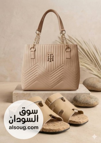  طقم شبشب معا شنطه 