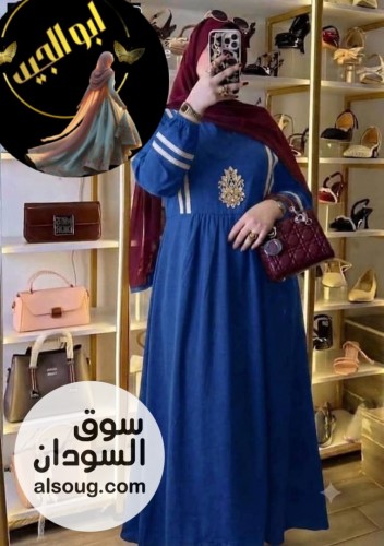   فستان الخامه كتان فري سايز  - صورة رقم 4