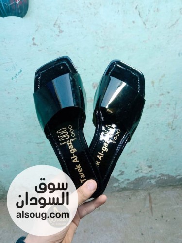 شبشب جلد طبيعي كعب عالي    - صورة رقم 5