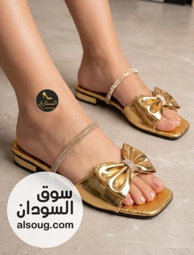 شبشب جلد طبيعي كعب عالي    - صورة رقم 8