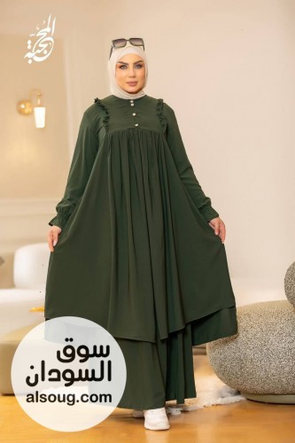 الجديد شديد ادناء قطعتين كريب فاخر  - صورة رقم 13