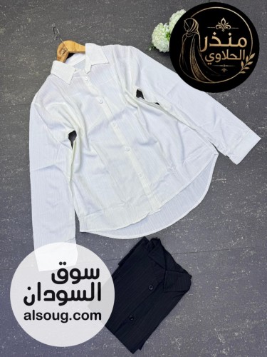 بلوزه فاخره. ساده +مسطر - شغل بختلف. - خامه فرسكا درجه اولى  - صورة رقم 2