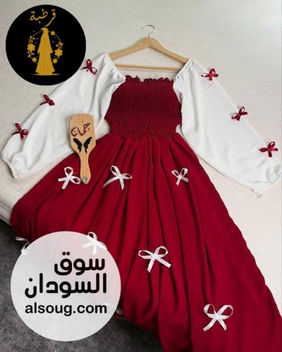* فستان فيونكات" *-* خامه سي واي فخامه *-* مقاس فري سايز بلب - صورة رقم 6