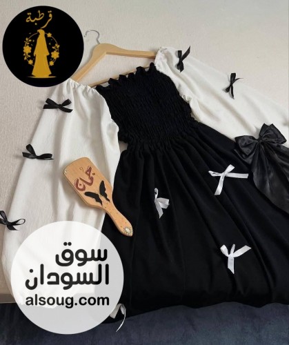 * فستان فيونكات" *-* خامه سي واي فخامه *-* مقاس فري سايز بلب - صورة رقم 3