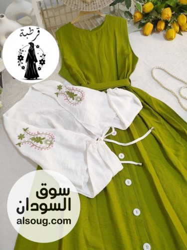 * فستان فيونكات" *-* خامه سي واي فخامه *-* مقاس فري سايز بلب - صورة رقم 7