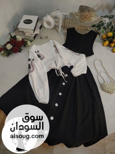 * فستان فيونكات" *-* خامه سي واي فخامه *-* مقاس فري سايز بلب - صورة رقم 9
