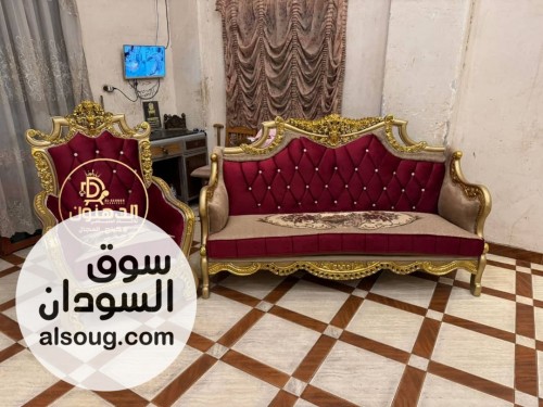 اطقم جلوس كوكتيل خشب دمياطي أصلي درجه اولي - صورة رقم 4