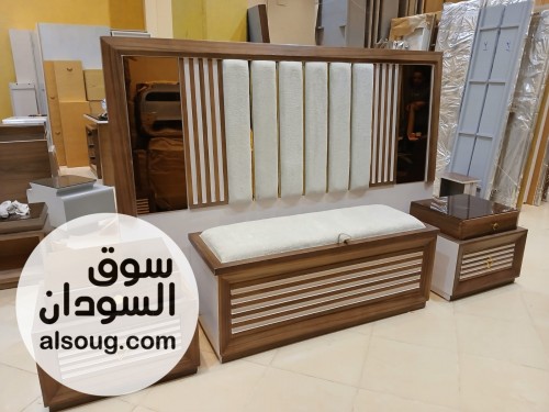 غرفة نوم كاملة خشب زان أحمر دمياطي مستوردة - صورة رقم 3