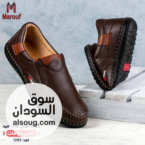 كاجوال من جلد مستورد معالج ضد الماء والبكتريا بفرش طبي - صورة رقم 3