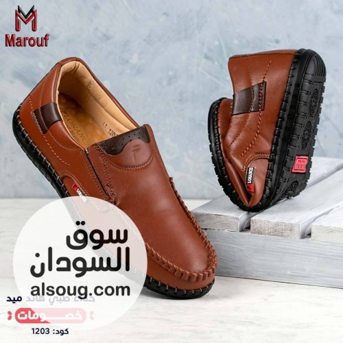 كاجوال من جلد مستورد معالج ضد الماء والبكتريا بفرش طبي - صورة رقم 4
