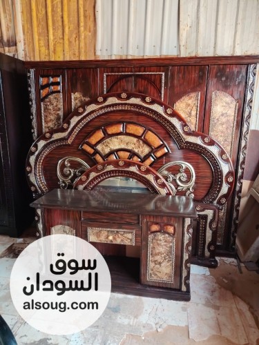 غرف نوم مستوردة خشب تقيل شبه جديده السعر ٢٨٠٠ - صورة رقم 2
