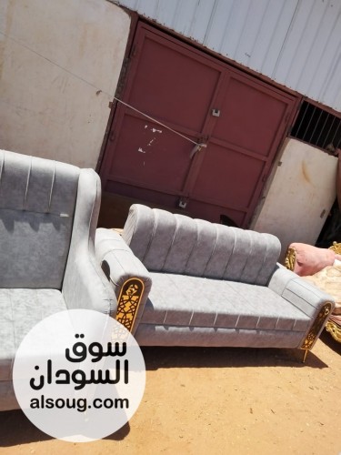 طقوم تركيه جديده -طقم كرسيين وكنبتين -المكان امدرمان شارع الوادي -السع - صورة رقم 3