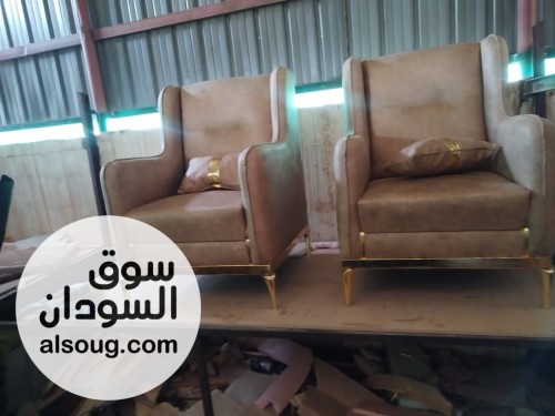 طقوم تركيه جديده -طقم كرسيين وكنبتين -المكان امدرمان شارع الوادي -السع - صورة رقم 7