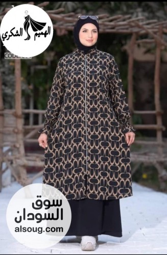 *جديد * --*إدناءاة*  --*خامة كريب* --*فري سايز من وزن60ل - صورة رقم 14