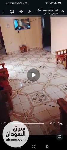 شقه مفروشه امدرمان حي الواحه مربع ٧ شارع الابراج مكيفات اسبليت ونسمه - صورة رقم 4