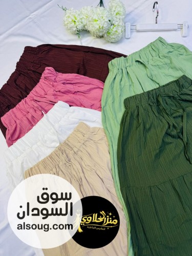 اسكيرت فقط الخامه فرسكا تركي ملون واسود  - صورة رقم 5