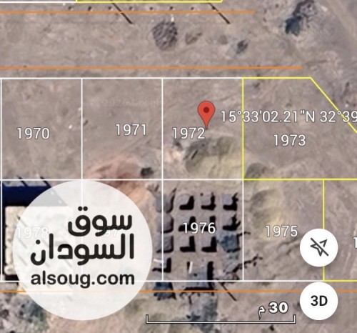 قطعة في مربع 13 الضمان الثانية من شارع القذافي
