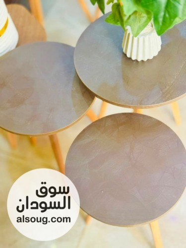 ترابيز زان بديل رخام مدرج  